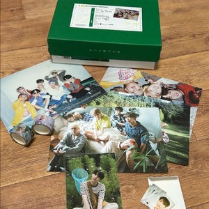 방탄소년단 BTS 콘서트 포토북 19시즌그리팅(윤기),포토프랍(태형,지민)외