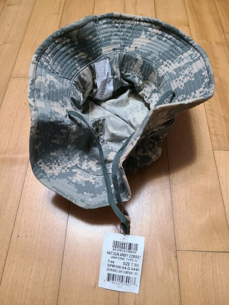 미군 오리지날 ACU 부니햇 신품 7 3/8(59)버나드--2