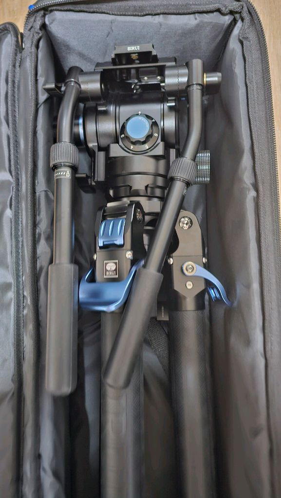 시루이 SVS75 + SVH15 비디오 삼각대, 헤드 팝니다 이미지