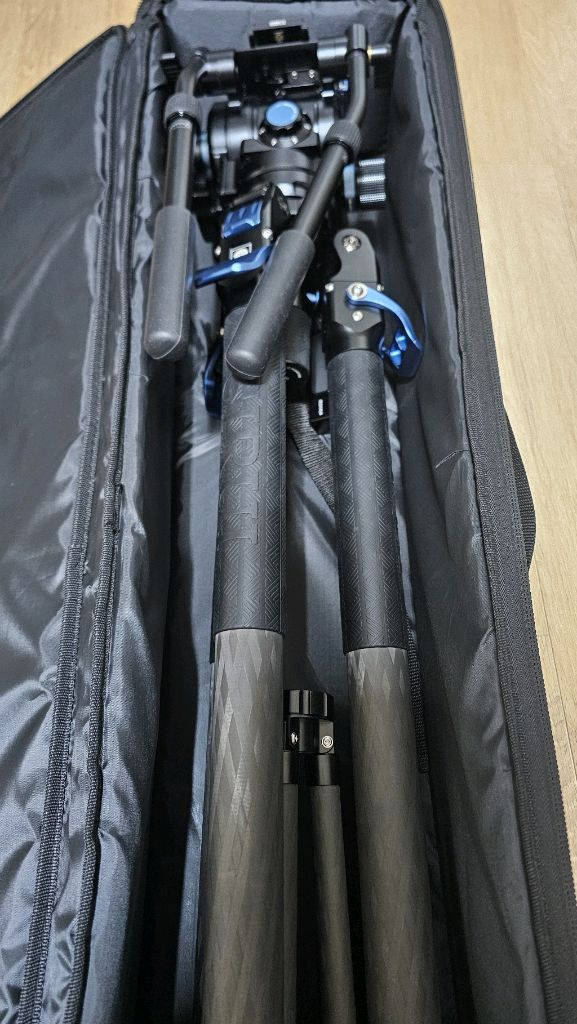 시루이 SVS75 + SVH15 비디오 삼각대, 헤드 팝니다 이미지