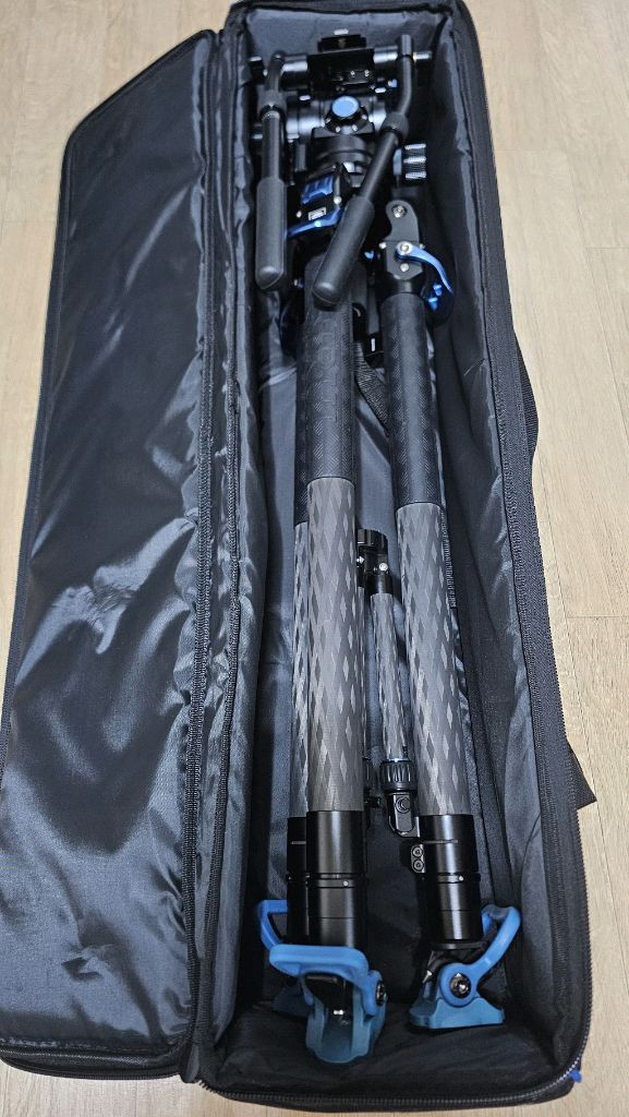 시루이 SVS75 + SVH15 비디오 삼각대, 헤드 팝니다 이미지