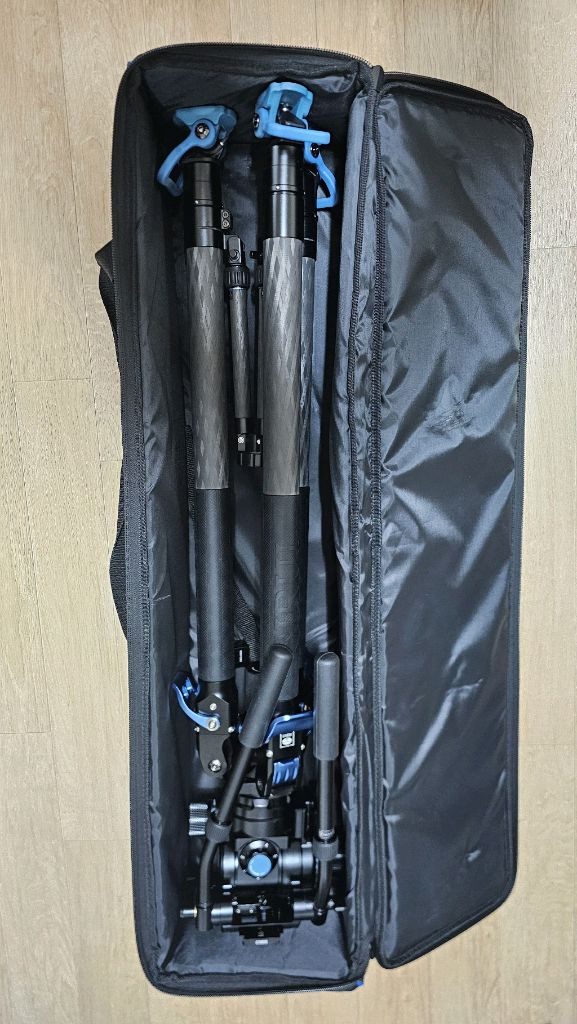 시루이 SVS75 + SVH15 비디오 삼각대, 헤드 팝니다 이미지