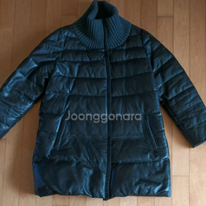 소고 여성 양가죽 구스다운 패딩 자켓