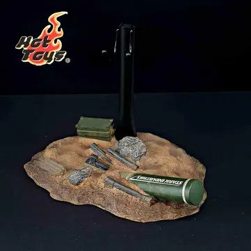 핫토이 아이언맨 마크1 디오라마 스탠드 12인치 피규어--1