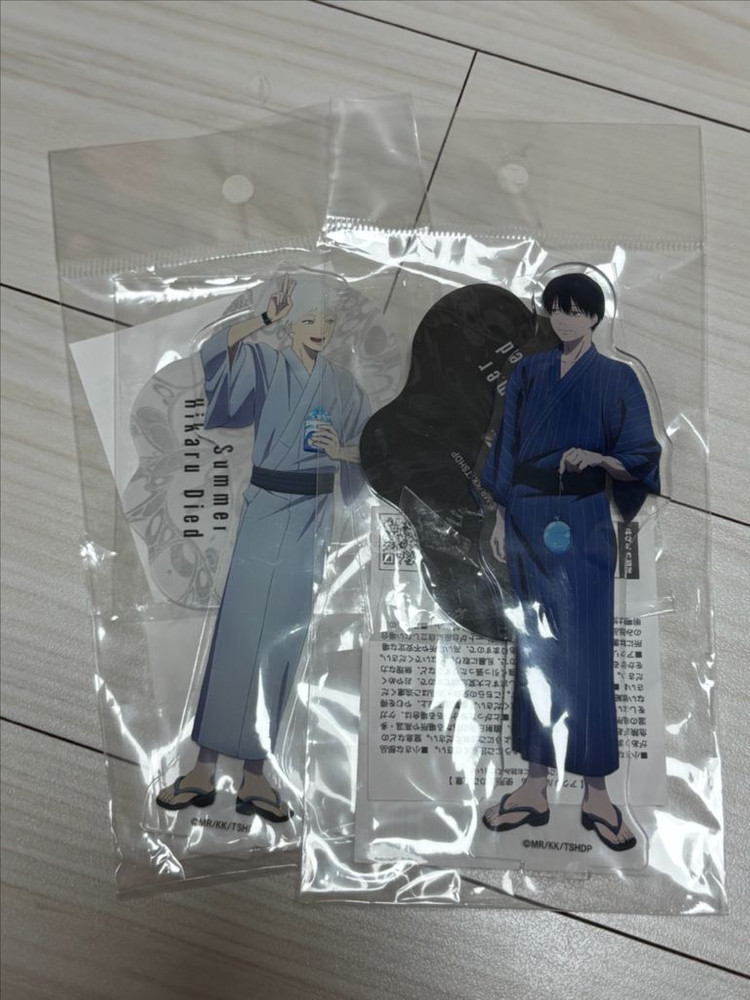 히카루가 죽은 여름 유카타 아크릴 스탠드 일괄 이미지
