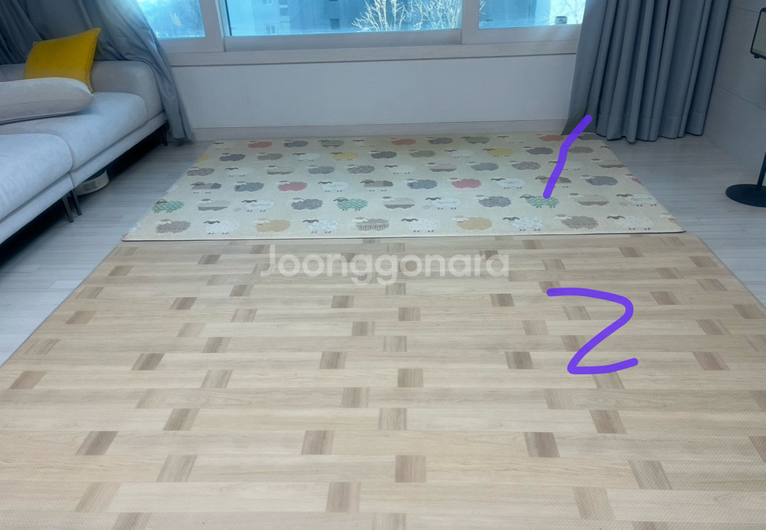 하우시스 아소방 매트 리틀램--2