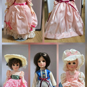 빈티지 인형 세트