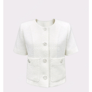 라온 반팔 트위드 재킷