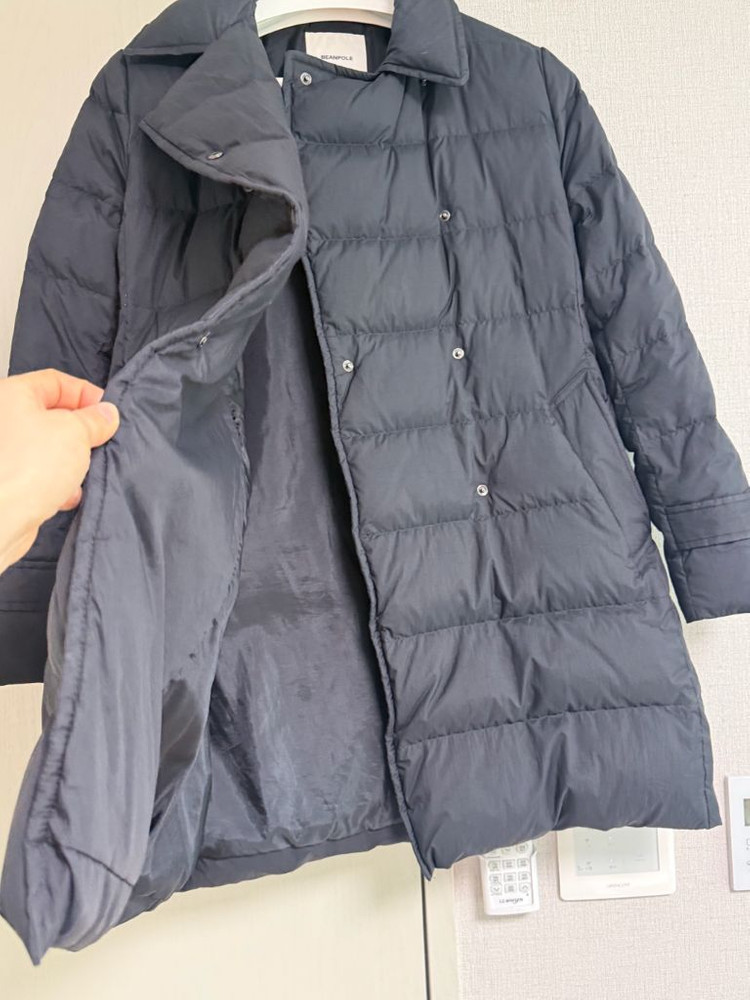 빈폴레이디스 여성미디엄 트렌치 다운 코트--2