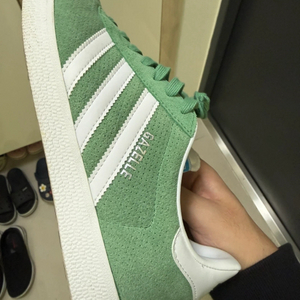 아디다스 가젤 그린 260mm