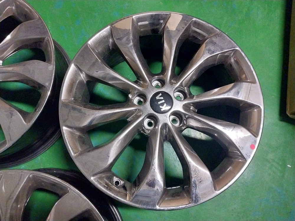 19인치 올뉴쏘렌토 더뉴쏘렌토 올뉴카니발 더뉴카니발 크롬 순정휠 4개 이미지