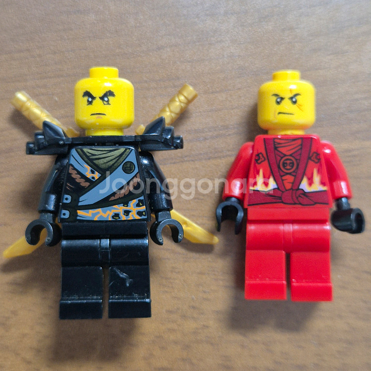 레고 닌자고 카이,콜,제이 미니피규어--4