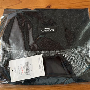 새상품 20년 알파아이콘 에어라이너 글랜체크 블랙