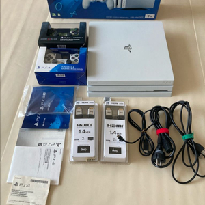 PS4 플스4 Pro 화이트 1TB 풀세트