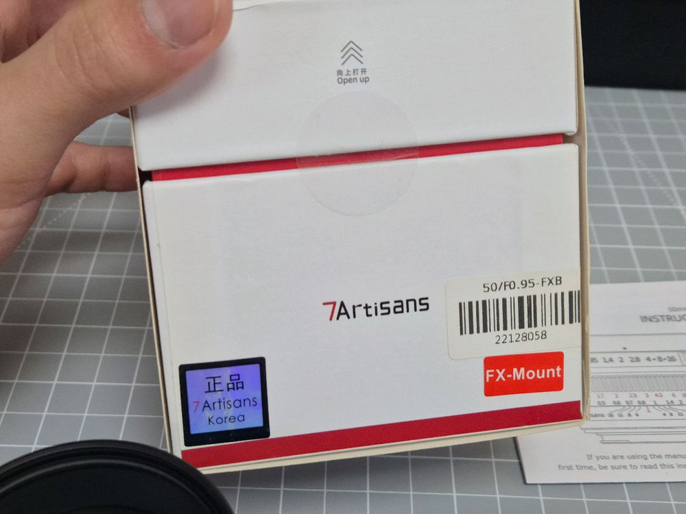 7아티산(7artisans) 50mm f0.95 (후지) 이미지