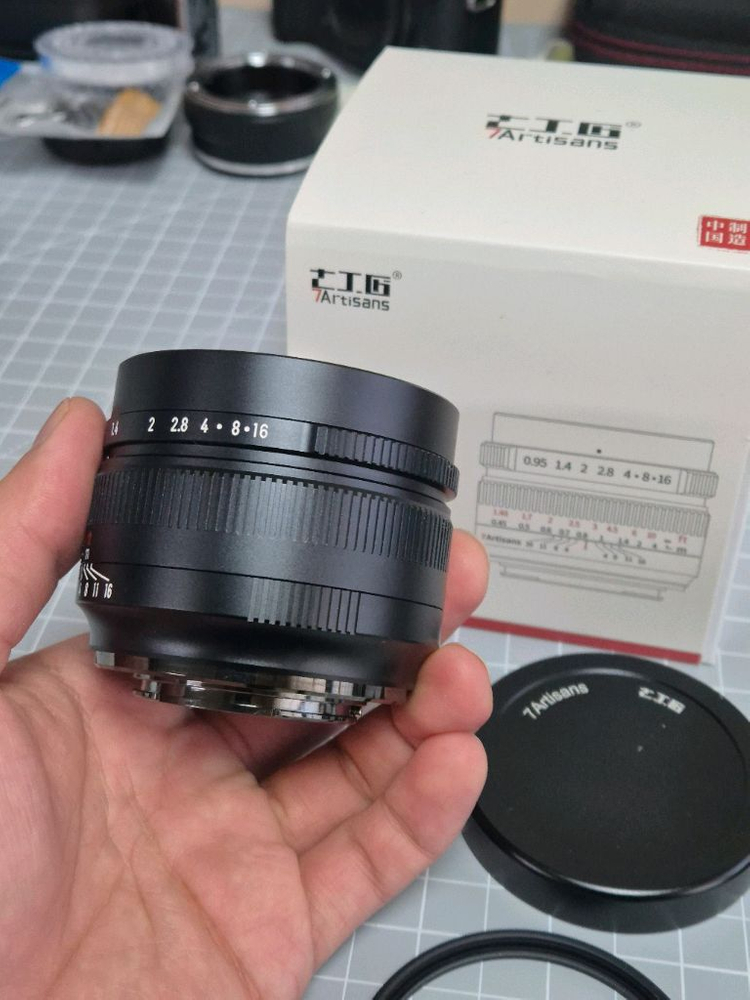 7아티산(7artisans) 50mm f0.95 (후지) 이미지