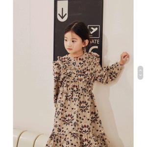 리미떼두두 구상 페이즐리 원피스 L사이즈