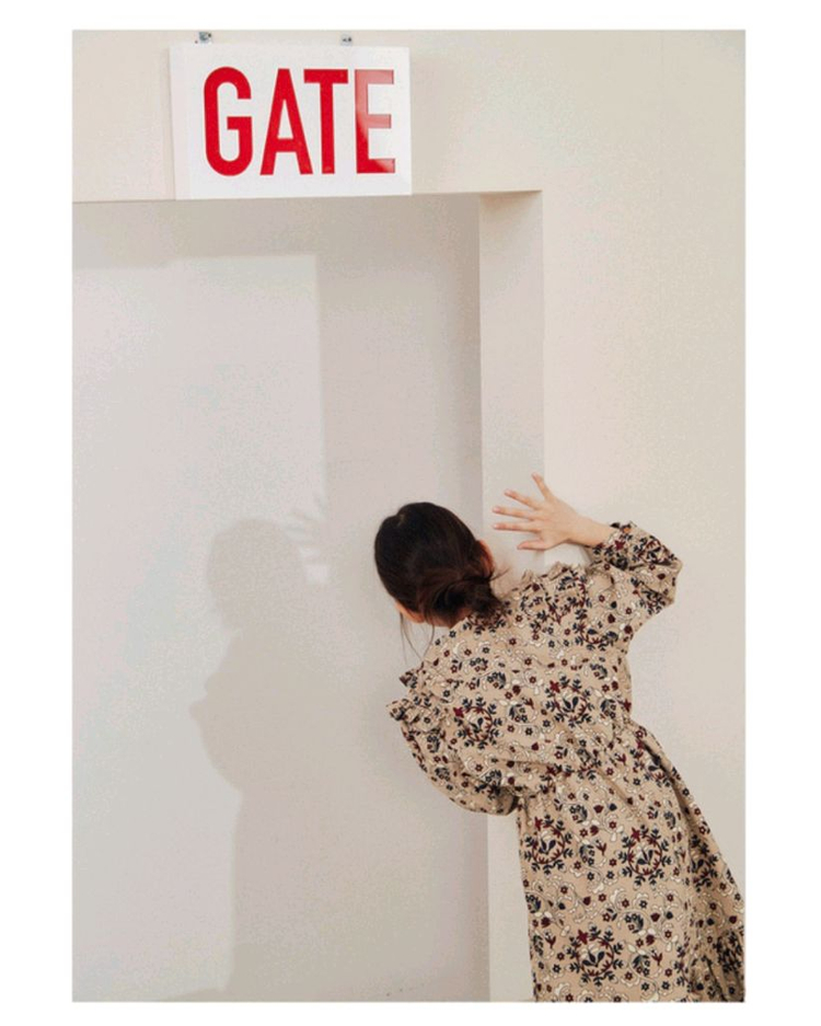 리미떼두두 구상 페이즐리 원피스 L사이즈--4