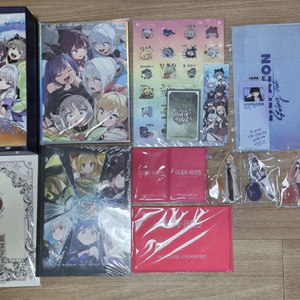 마법소녀 이세계아이돌 단행본 세트+두찜 굿즈+릴파콘CGV특전