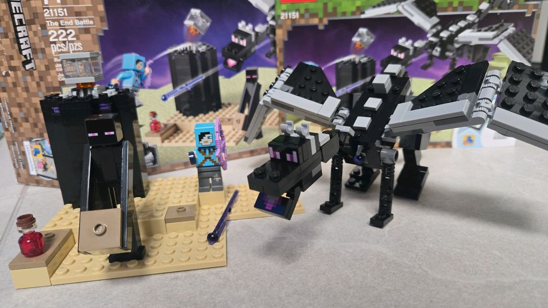 마인크래프트 레고 21151 엔드의 결투--1