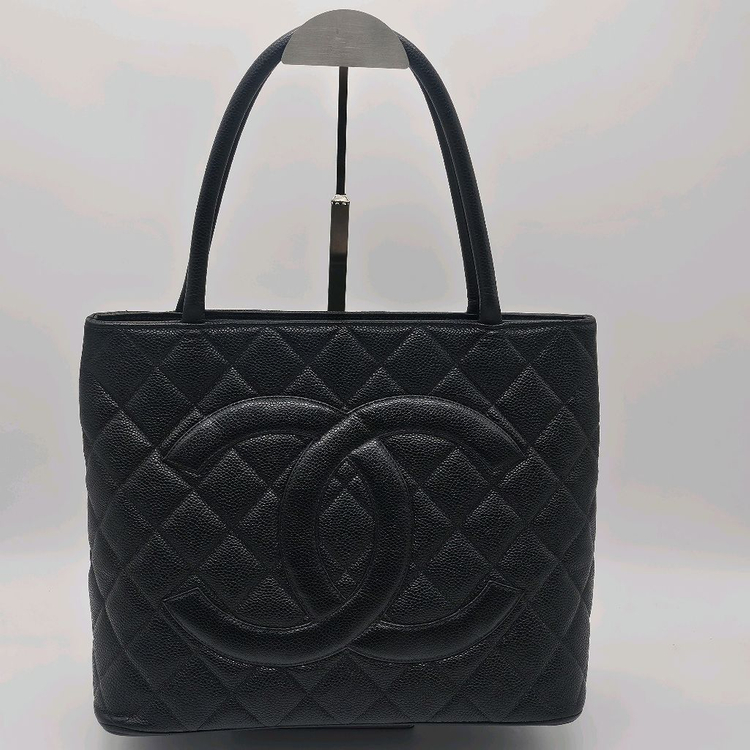 정품 샤넬 캐비어 코인백--1