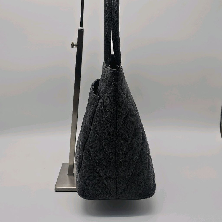 정품 샤넬 캐비어 코인백--4