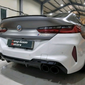 bmw M8룩 버전 리어범퍼,머플러 팝니다