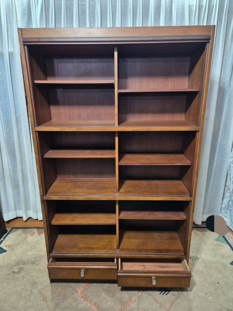 GERMANY 빈티지 수납 책장/진열장--2