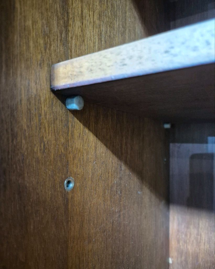 GERMANY 빈티지 수납 책장/진열장--6