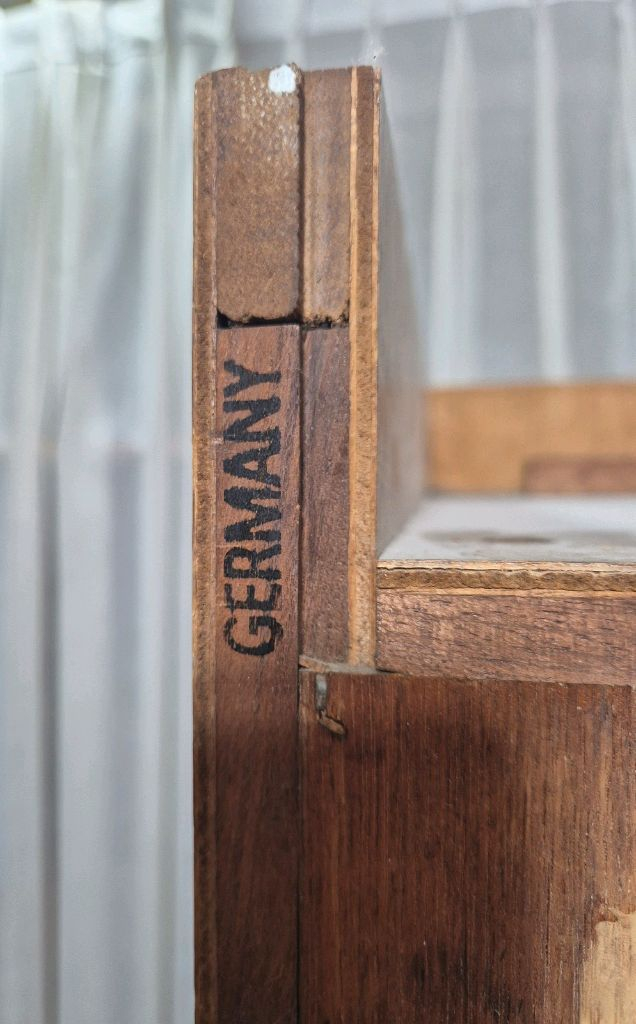 GERMANY 빈티지 수납 책장/진열장--9