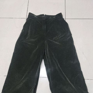 막스마라 코듀로이 와이드팬츠