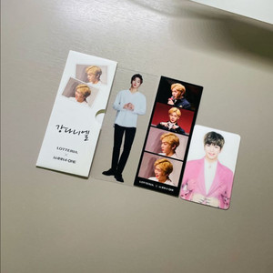 워너원 비공굿 처분! / 롯데리아 한정판 포카 네컷 강다니엘 이미지