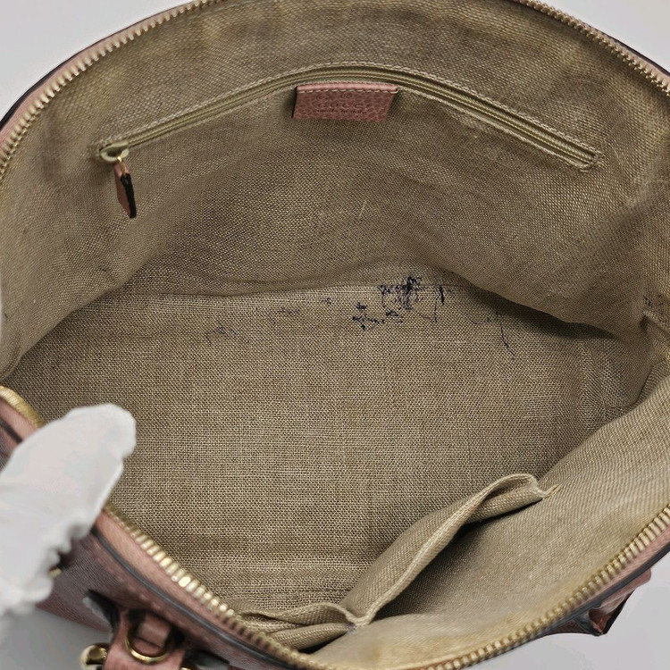 정품 구찌 인터로킹 돔 토트 숄더백--7