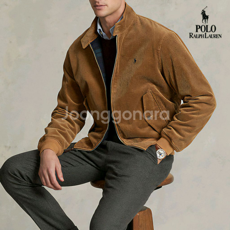 폴로 랄프로렌 코듀로이 바라쿠다 자켓 점퍼 L사이즈(국내100~103)--5