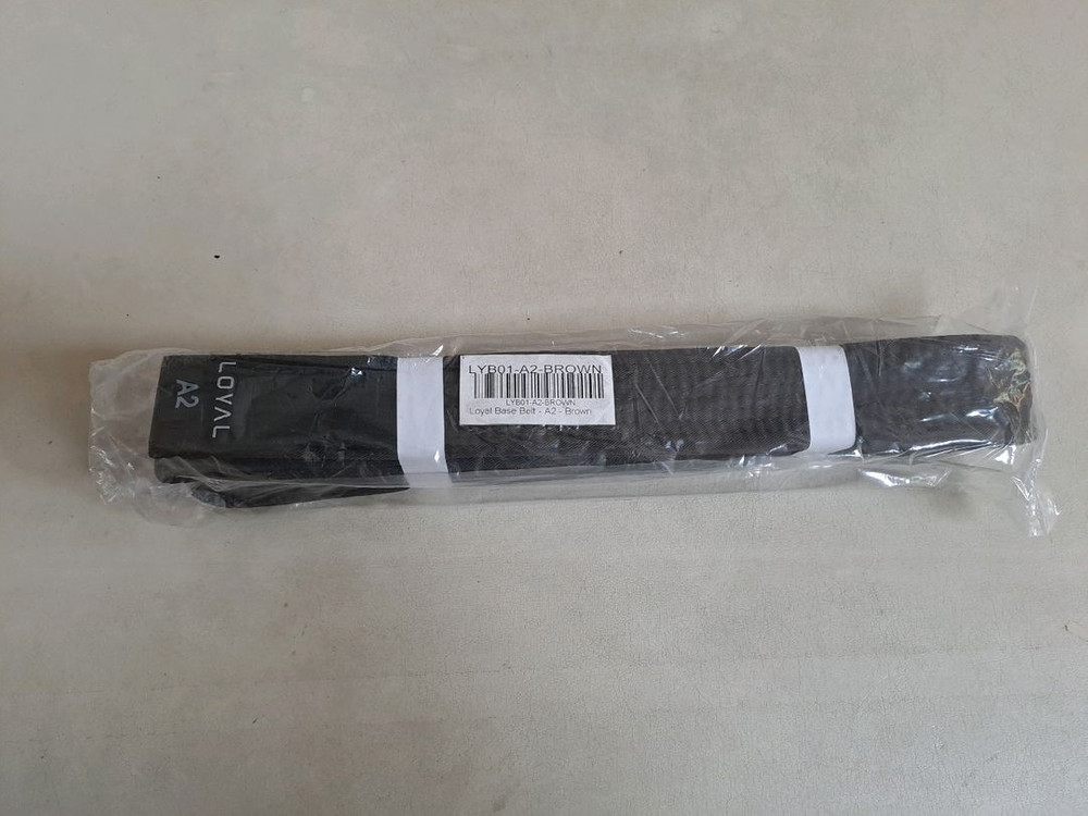 새상품) 로얄 Base 주짓수 브라운 벨트--1