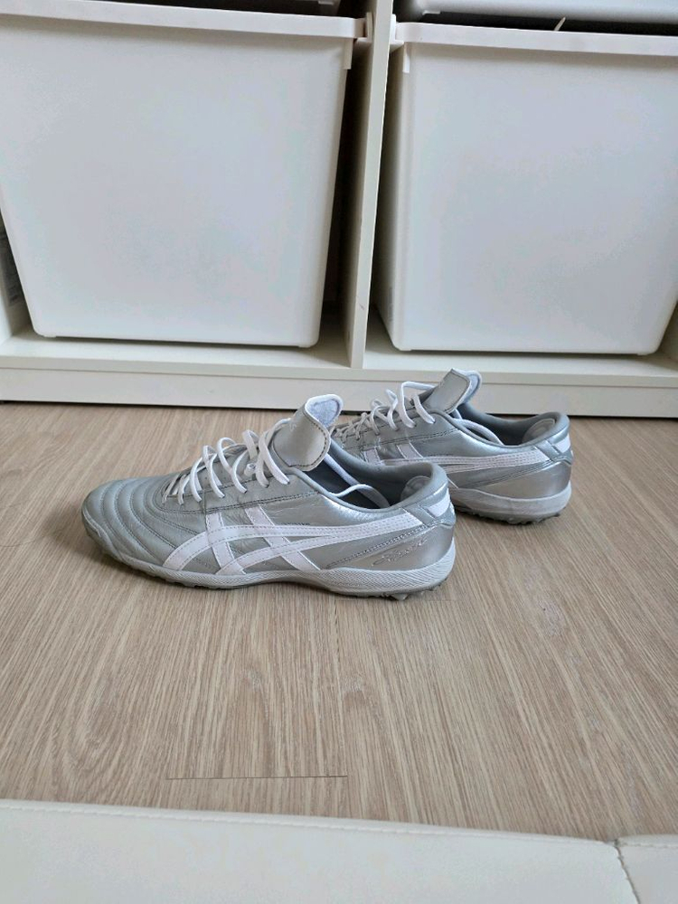 풋살화 실버 아식스 C3 캥거루가죽 275--2