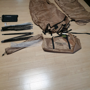 캠빌고동캠핑 텐트탄색