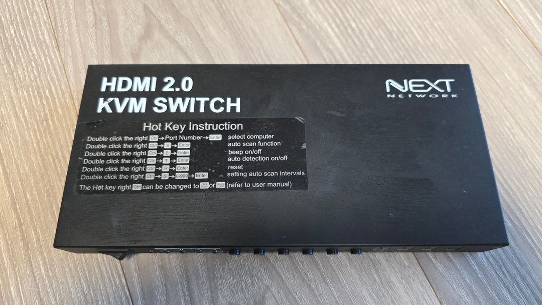 HDMI KVM스위치 usb hdmi 분배 셀렉터 (NEXT-7204KVM-4K)--2