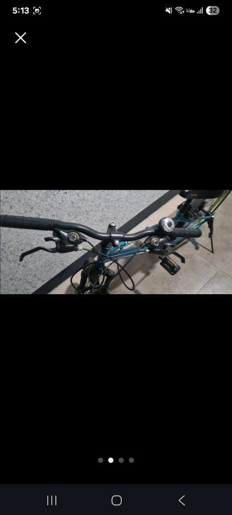 알톤 24인치 아동용 자전거 팝니다 이미지