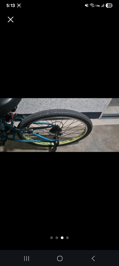 알톤 24인치 아동용 자전거 팝니다 이미지