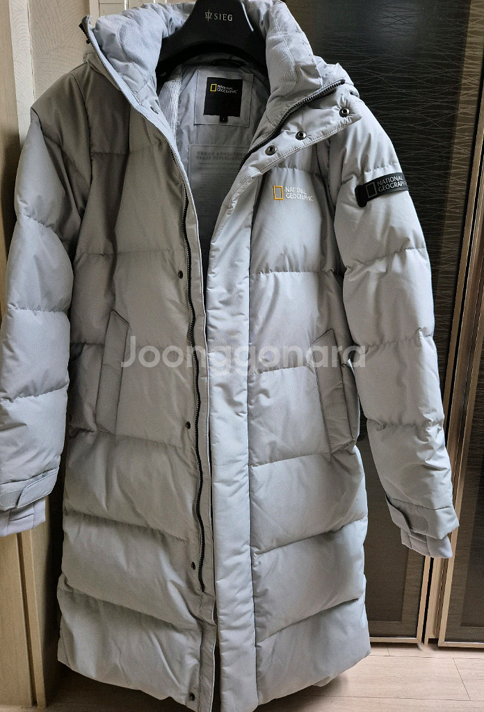 네셔널지오그래픽 여성롱패딩 s--3