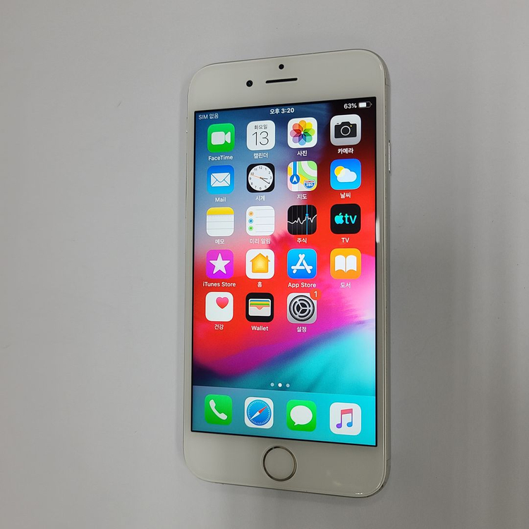 아이폰 6 64GB 실버 무잔상 중고폰 액정SS급 배터리94% 감성 인스타 레트로폰 사진폰 210168--1