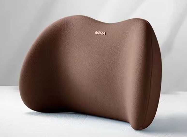 차량용 목 쿠션 헤드레스트 허리 쿠션 1세트--2