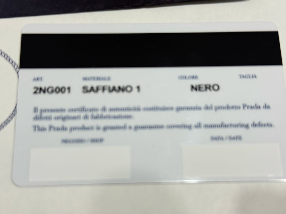 프라다 사피아노 클러치 2NG001 블랙--8