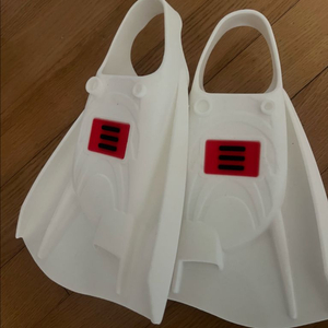 수영용 핀 오리발 dmc 엘리트맥스 오리발 숏핀 이미지