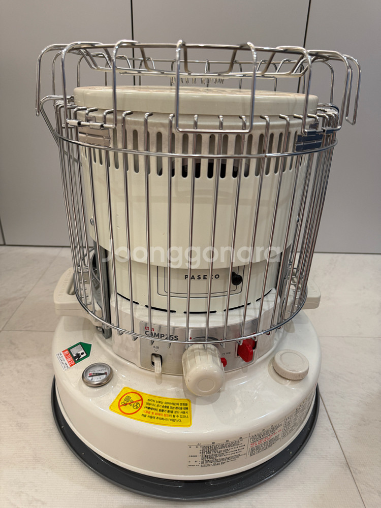 파세코 캠프25S 난로 아이보리 판매--1