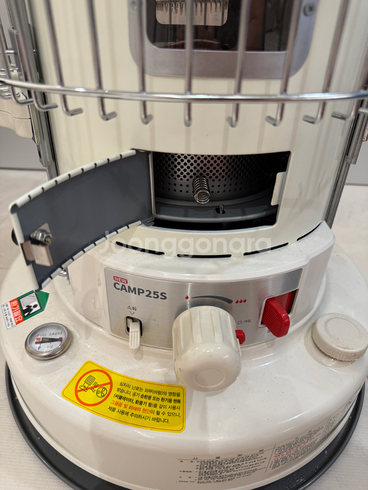 파세코 캠프25S 난로 아이보리 판매--3