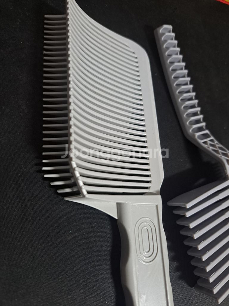 이발 빗 3종 세트 & 검정 벨트--1