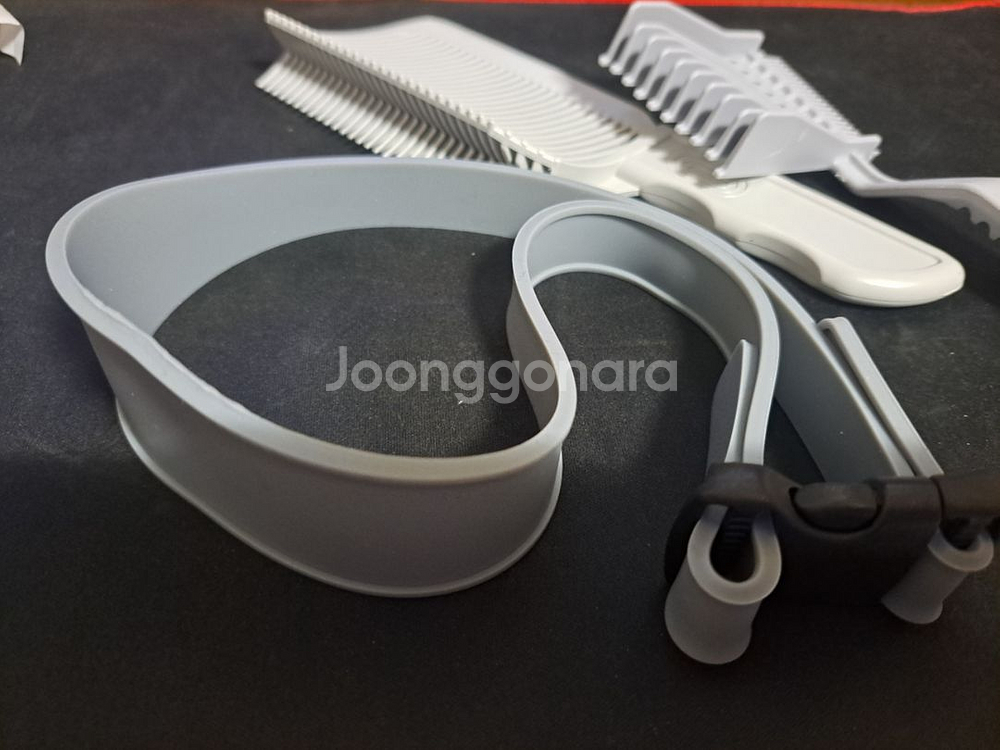 이발 빗 3종 세트 & 검정 벨트--4