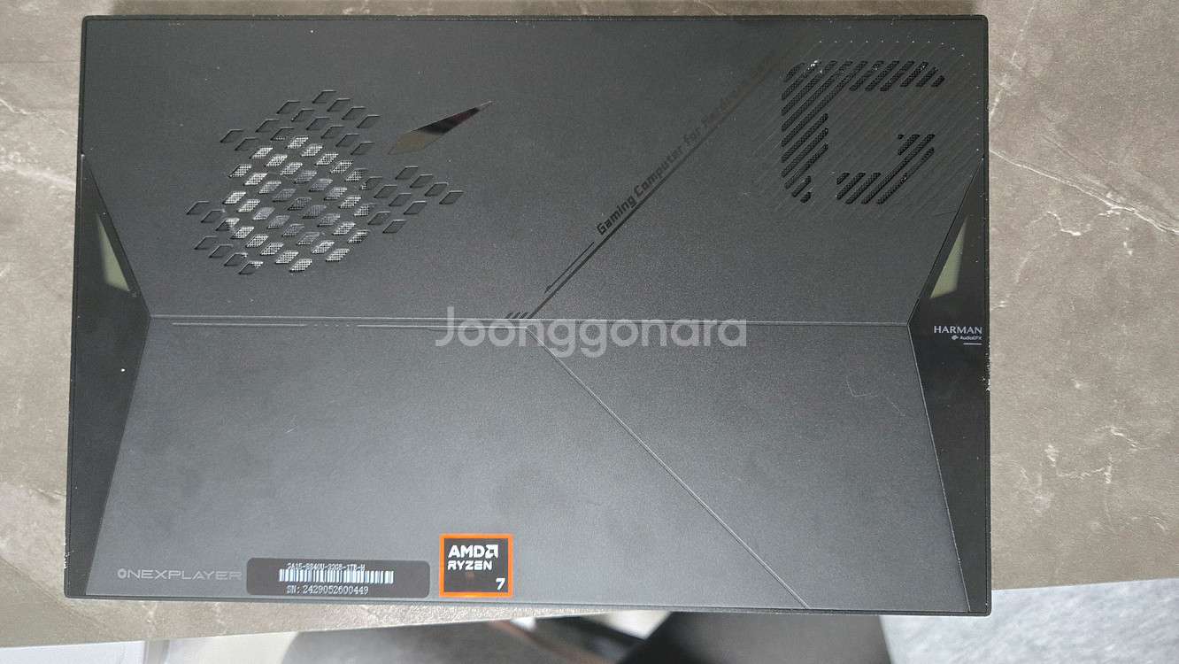 원엑스플레이어 x1 + 썬더볼트 egpu + 썬더볼트4 독--1